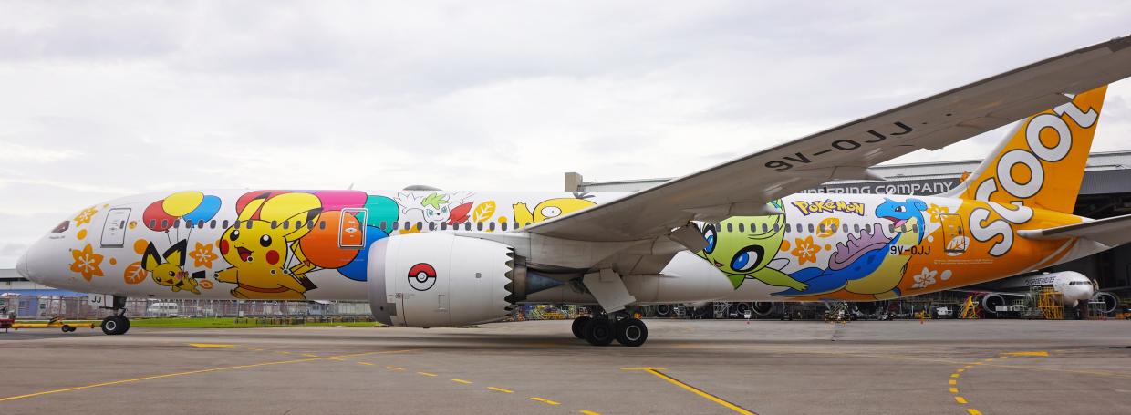 Singapore Scoot Airlines | Pokémon Themed Flights | Direct Asia